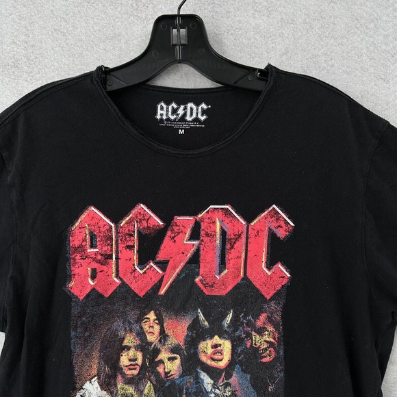 AC/DC Highway To‎ Hell T-Shirt Men's Size MEDIUM Official Metal - Picture 3 of 9